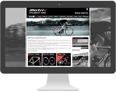 Screenshot of Matrix Cycles